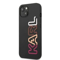 Dėklas telefonui Karl Lagerfeld Multipink Brand iPhone 13 - juodas