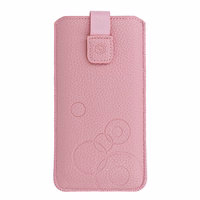 WONDER Deko dėklas telefonui (dydis XXL) Samsung S25 Ultra/S24 Ultra/M35/M23/A16 5G/Xiaomi Redmi 14C rožinis