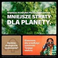 PanzerGlass Re:fresh stiklas iPhone 15 su pozicionieriumi