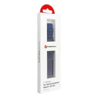 FORCELL F-DESIGN FS05 dirželis SAMSUNG laikrodžiui 22 mm tamsiai mėlynas