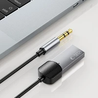 Tech-Protect UltraBoost garso adapteris mini jack 3.5mm (vyras) / Bluetooth - pilkas