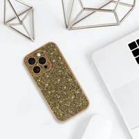 Flash dėklas telefonui Iphone 13 Pro auksinis