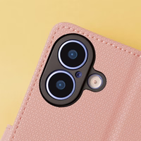 Išmanusis Triangle dėklas for Xiaomi Redmi 14C 4G/ 14C 5G / Redmi A4 / POCO C75 rožinis