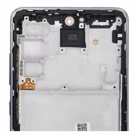 LCD ekranas SAMSUNG A72 A725 HARD OLED su rėmu