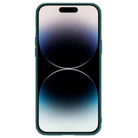 Nillkin CamShield odinis S dėklas iPhone 14 Pro Max su kameros dangteliu žalias