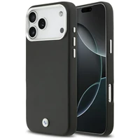 BMW Sign visiškai dengiantis metalinis magnetinis dėklas telefonui iPhone 17 Pro Max - juodas