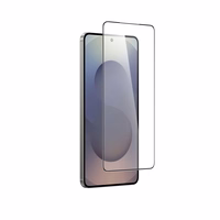 AmazingThing Radix grūdintas stiklas su juodu rėmeliu, skirtas Samsung S25 Edge