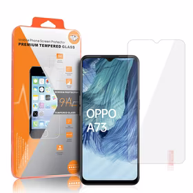 Apsauginis stiklas oranžinis skirtas OPPO A73 2020