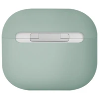 Uniq Lino silikoninis dėklas AirPods 4 - žalias