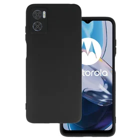 Matinis dėklas telefonui Motorola E22/E22I - juodas