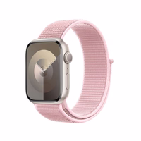 Crong Nylon - sporto Band Apple Watch 38/40/41/42 mm (Powder rožinis)