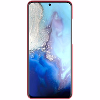 Nillkin Super Frosted Shield - dėklas Samsung Galaxy S20 Ultra (Bright raudonas)