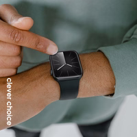 Crong Liquid - Apple Watch Band 38/40/41/42 mm (juodas)