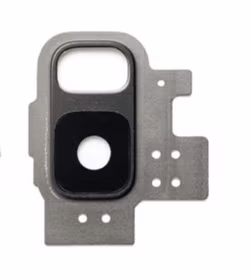 Samsung G960 S9 kameros stikliukas sidabrinis HQ