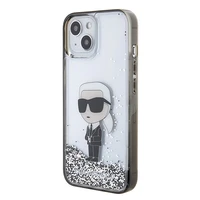 Karl Lagerfeld KLHCP15SLKKNSK dėklas telefonui iPhone 15 6.1" - skaidrus