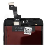 FixCell LCD ekranas IPHONE 5S SE (1gen) juodas (aukštas ryškumas)