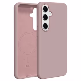 Etteri Silikoninis Mag dėklas skirtas Samsung Galaxy A37 5G šviesiai rožinis