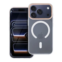 Dėklas GO ORANGE suderinamas su MagSafe skirtas IPHONE 17 Air skaidrus