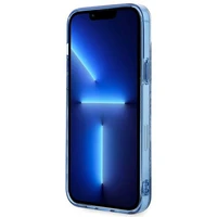 Guess GUHCP14MHGPLHB iPhone 14 Plus 6.7 "mėlynas/mėlynas kietas dėklas Porcelain Collection