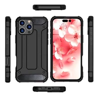 Armor anglies dėklas telefonui Iphone 16 Pro juodas