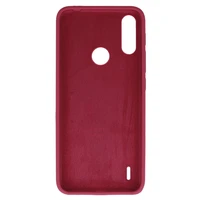 Silikoninis Lite dėklas Motorola Moto E7 Power/E7i Power (m) - bordo (m)