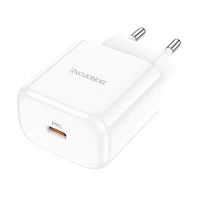Įkroviklis Borofone BN3 20W USB-C baltas