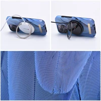 FORCELL F-PROTECT Mirage dėklas telefonui suderinamas su MagSafe IPHONE 15 Plus mėlynas paukštis