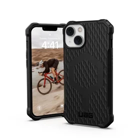 UAG Urban Armor Gear dėklas telefonui ESSENTIAL ARMOR suderintas su MagSafe IPHONE 14 Plus - juodas (m)