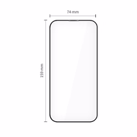 Tech-Protect Quick Set+ 2-jų rinkinys grūdintas stiklas iPhone 17 Pro Max - juodas