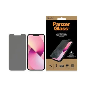 PanzerGlass Standartinis Super+ antibakterinis privatumo temperuotas stiklas iPhone 13 mini