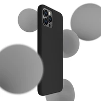 3mk silikoninis dėklas iPhone 11 Pro Max - juodas