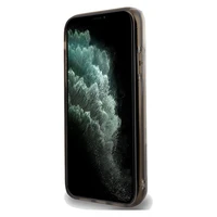 Karl Lagerfeld Liquid Glitter Choupette dėklas telefonui iPhone 11 / Xr - permatomas