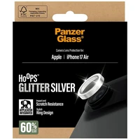 PanzerGlass Hoops Glitter Tempered Glass Lens Apsauginis stiklas skirtas iPhone Air - sidabrinis
