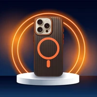 Dėklas SIMPLY suderinamas su MagSafe iPhone 15 Pro titano juodas