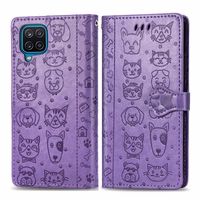Dėklas Cat-Dog Xiaomi Redmi 9C/9C NFC violetinis