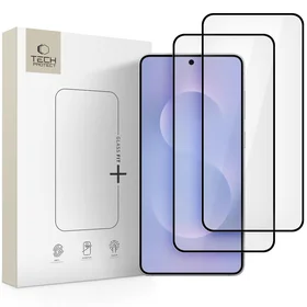 Tech-Protect Glass Fit+ 2 vnt. grūdintas stiklas Samsung Galaxy S25 Edge - Skaidrus