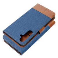 Dėklas telefonui JEANS Book skirtas Xiaomi Redmi Note 14 4G (GLOBAL - 163,25mm x 76,55mm x 8,16mm) - mėlynas