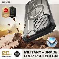 Supcase UB XT Mag dėklas su MagSafe skirtas iPhone 16 Pro Max - pilkas