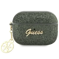 Guess GUAP2GLGSHA ausinių dėklas (m) - žalias Glitter Flake 4G Charm Collection