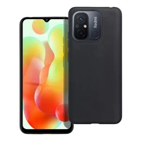 Matinis dėklas telefonui XIAOMI Redmi 12C - juodas (m)
