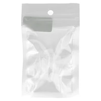 Silikoninis dulkių kamštelis Lightning baltas - 10 vnt.