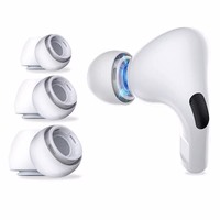 Tech-Protect ausų antgaliai AirPods Pro 1 / 2 S / M / L dydžių - balti (3 vnt.)