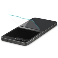Spigen Glas.tR EZ Fit apsauginis stiklas Samsung Galaxy Z Flip 6 - 2 vnt.