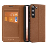 Dėklas Dux Ducis Skin X2 Samsung S916 S23 Plus 5G rudas
