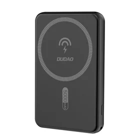 Belaidė magnetinė išorinė baterija Dudao K14S USB-C / MagSafe 20W 5000mAh (juoda)