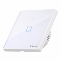 Išmanusis jungiklis WiFi + RF 433 Sonoff T2 EU TX (1 kanalas) atnaujintas