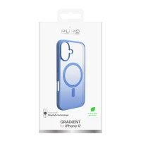 Puro Gradient TPU magnetinis dėklas telefonui iPhone 17 - mėlynas