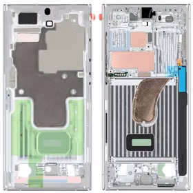 Vidinis korpusas Samsung S918 S23 Ultra Lime/Sky Blue originalus (service pack)