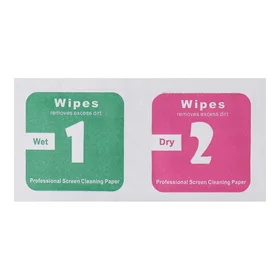 Valymo rinkinys (drėgnas ir sausas) - 100 vnt.