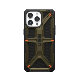 UAG Monarch dėklas telefonui iPhone 15 Pro Max - žalias kevlaras